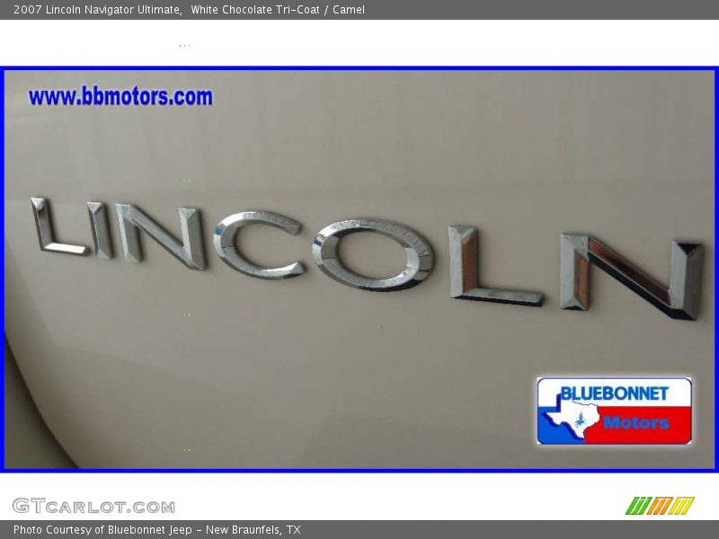 White Chocolate Tri-Coat / Camel 2007 Lincoln Navigator Ultimate
