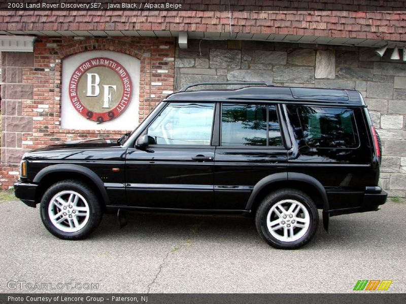 Java Black / Alpaca Beige 2003 Land Rover Discovery SE7