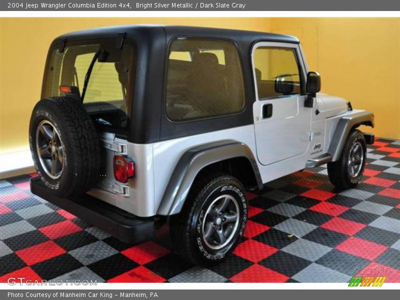Bright Silver Metallic / Dark Slate Gray 2004 Jeep Wrangler Columbia Edition 4x4