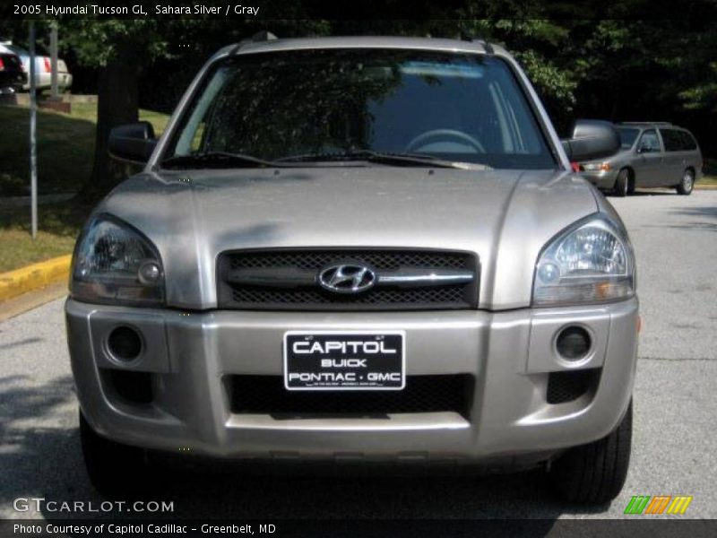 Sahara Silver / Gray 2005 Hyundai Tucson GL
