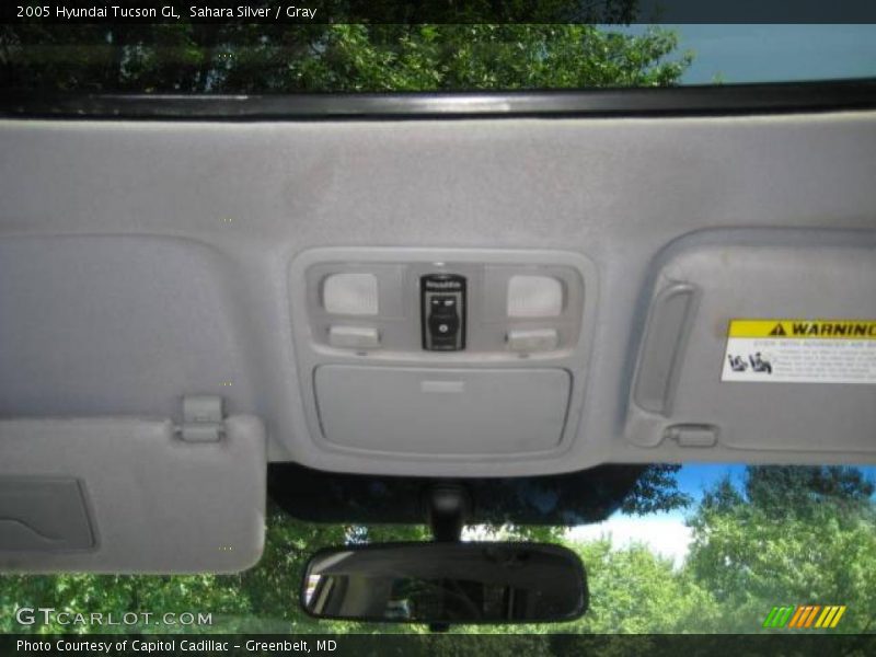 Sahara Silver / Gray 2005 Hyundai Tucson GL