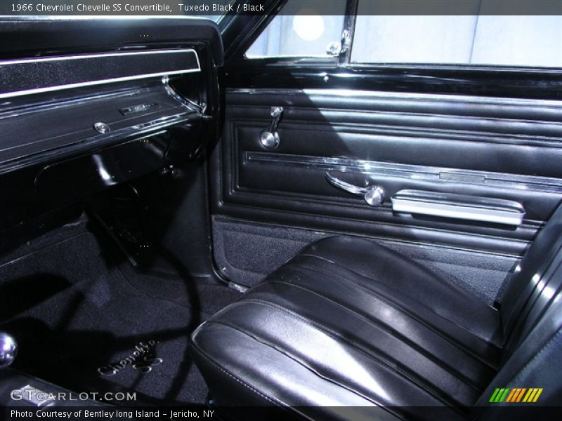 Tuxedo Black / Black 1966 Chevrolet Chevelle SS Convertible