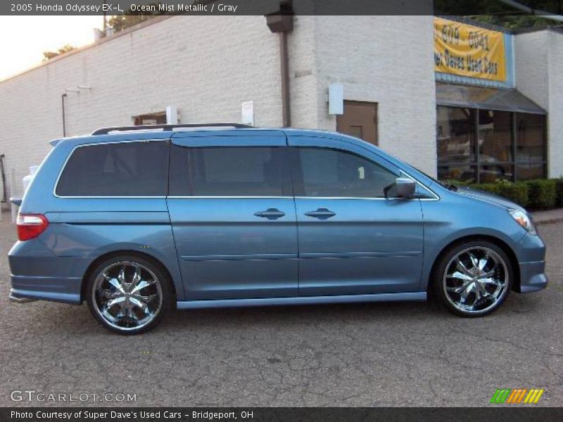 Ocean Mist Metallic / Gray 2005 Honda Odyssey EX-L