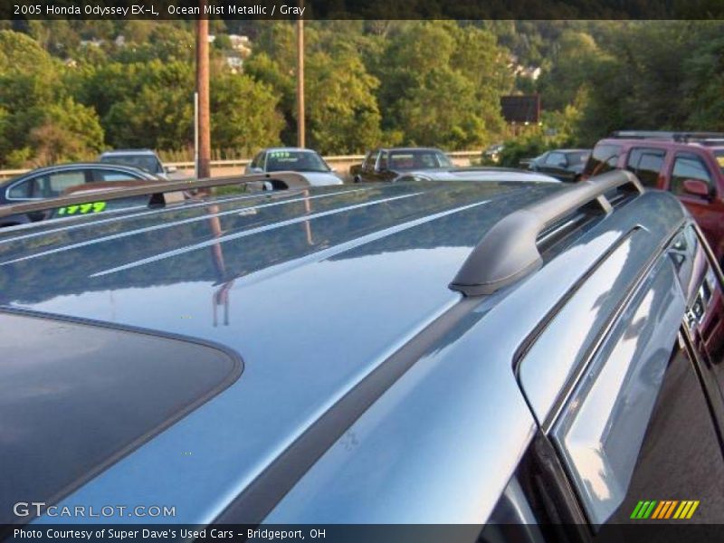 Ocean Mist Metallic / Gray 2005 Honda Odyssey EX-L