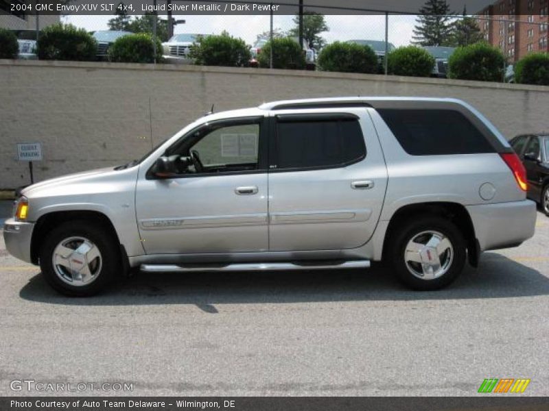 Liquid Silver Metallic / Dark Pewter 2004 GMC Envoy XUV SLT 4x4