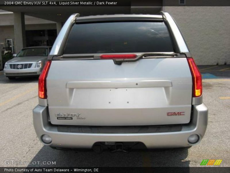 Liquid Silver Metallic / Dark Pewter 2004 GMC Envoy XUV SLT 4x4