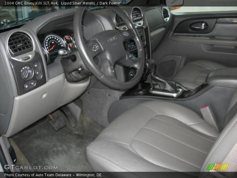 Liquid Silver Metallic / Dark Pewter 2004 GMC Envoy XUV SLT 4x4