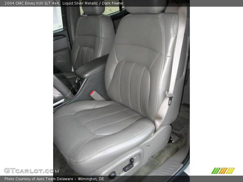 Liquid Silver Metallic / Dark Pewter 2004 GMC Envoy XUV SLT 4x4