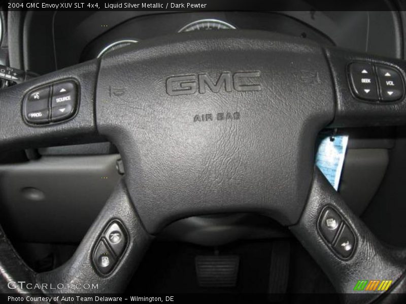 Liquid Silver Metallic / Dark Pewter 2004 GMC Envoy XUV SLT 4x4