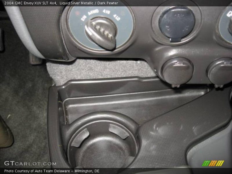 Liquid Silver Metallic / Dark Pewter 2004 GMC Envoy XUV SLT 4x4