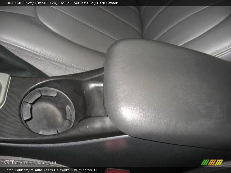 Liquid Silver Metallic / Dark Pewter 2004 GMC Envoy XUV SLT 4x4