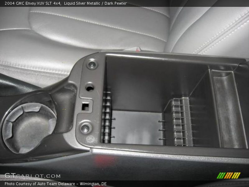 Liquid Silver Metallic / Dark Pewter 2004 GMC Envoy XUV SLT 4x4