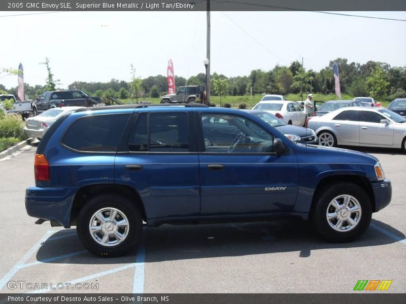 Superior Blue Metallic / Light Tan/Ebony 2005 GMC Envoy SLE