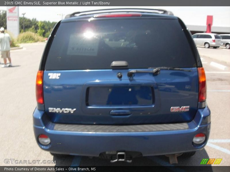 Superior Blue Metallic / Light Tan/Ebony 2005 GMC Envoy SLE