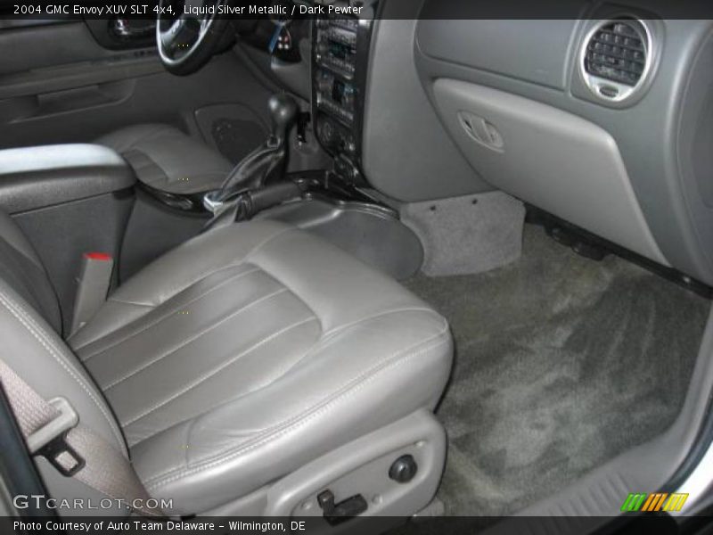 Liquid Silver Metallic / Dark Pewter 2004 GMC Envoy XUV SLT 4x4