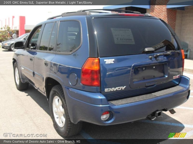 Superior Blue Metallic / Light Tan/Ebony 2005 GMC Envoy SLE