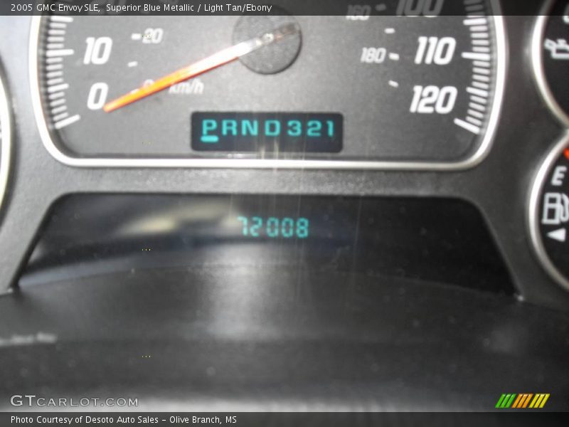 Superior Blue Metallic / Light Tan/Ebony 2005 GMC Envoy SLE