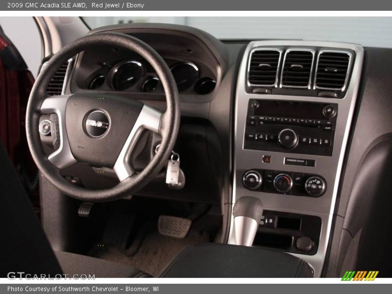 Red Jewel / Ebony 2009 GMC Acadia SLE AWD