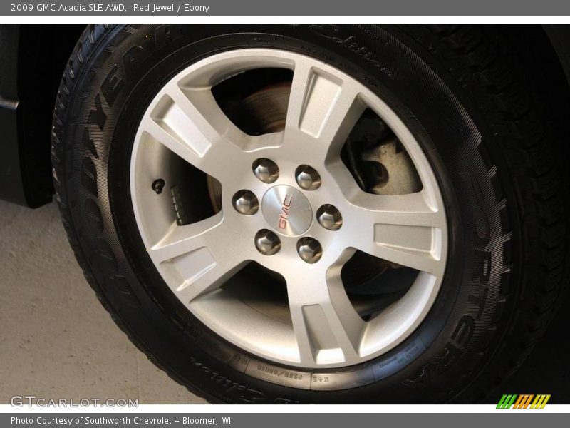 Red Jewel / Ebony 2009 GMC Acadia SLE AWD