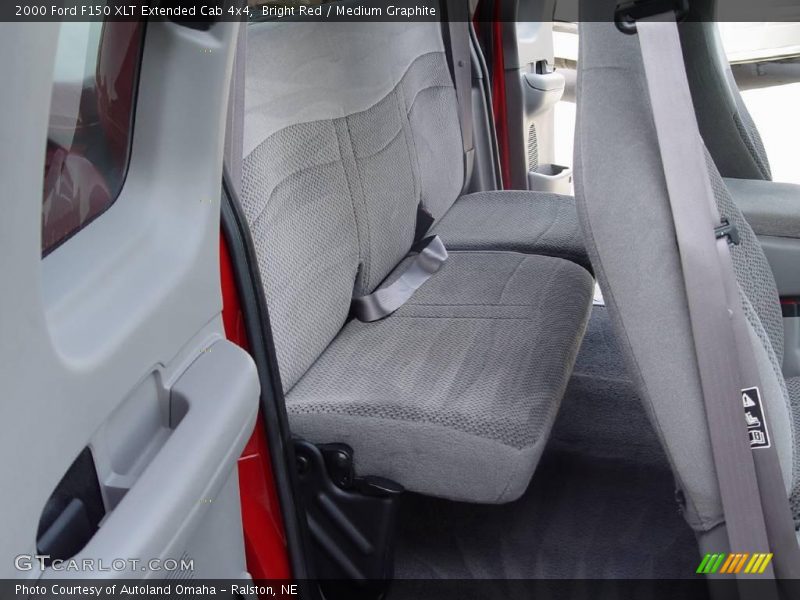 Bright Red / Medium Graphite 2000 Ford F150 XLT Extended Cab 4x4