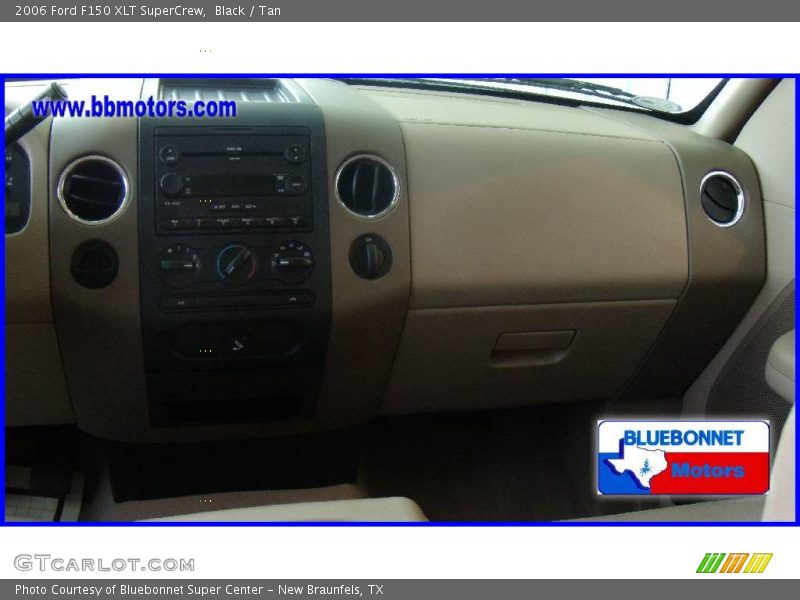 Black / Tan 2006 Ford F150 XLT SuperCrew