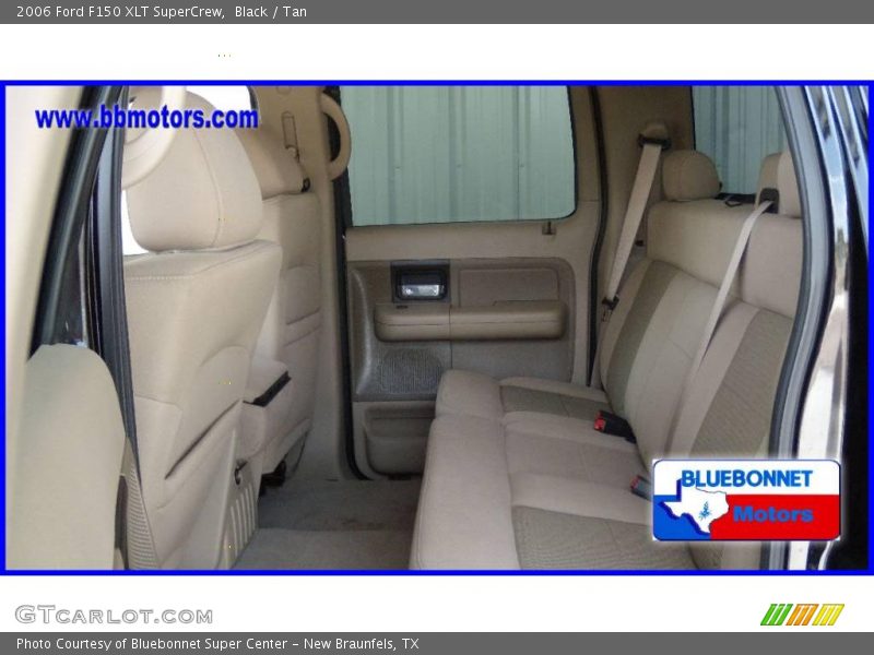 Black / Tan 2006 Ford F150 XLT SuperCrew