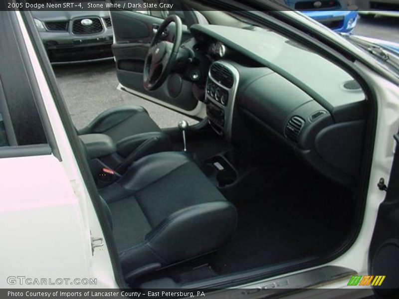 Stone White / Dark Slate Gray 2005 Dodge Neon SRT-4