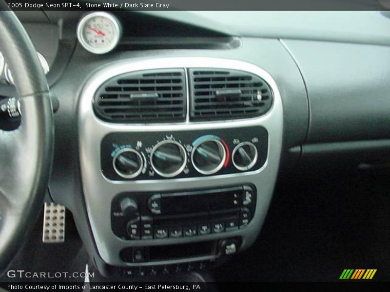 Stone White / Dark Slate Gray 2005 Dodge Neon SRT-4
