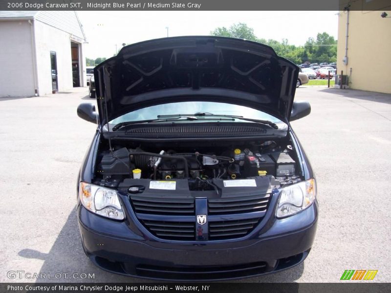 Midnight Blue Pearl / Medium Slate Gray 2006 Dodge Caravan SXT