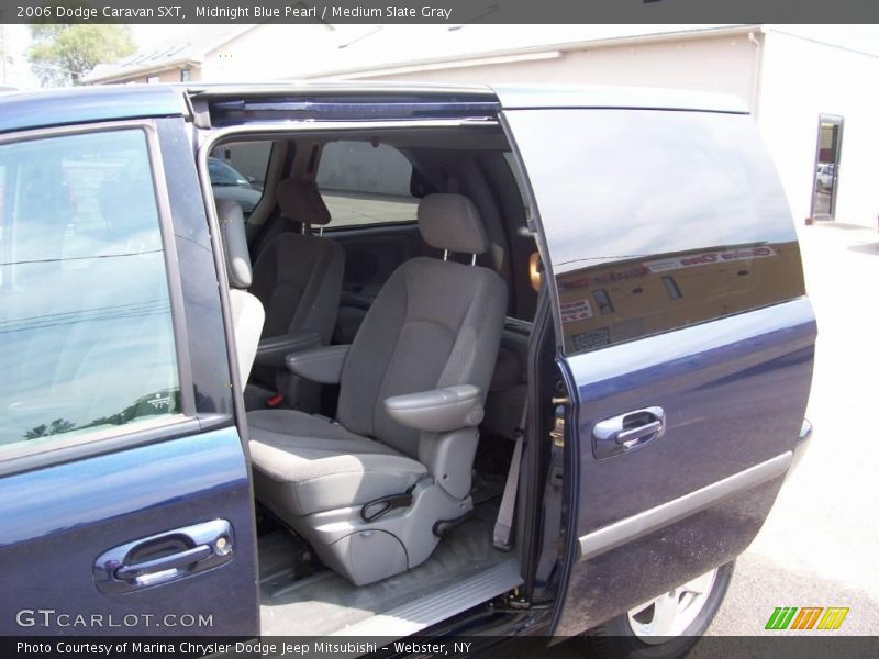 Midnight Blue Pearl / Medium Slate Gray 2006 Dodge Caravan SXT