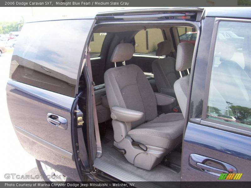 Midnight Blue Pearl / Medium Slate Gray 2006 Dodge Caravan SXT