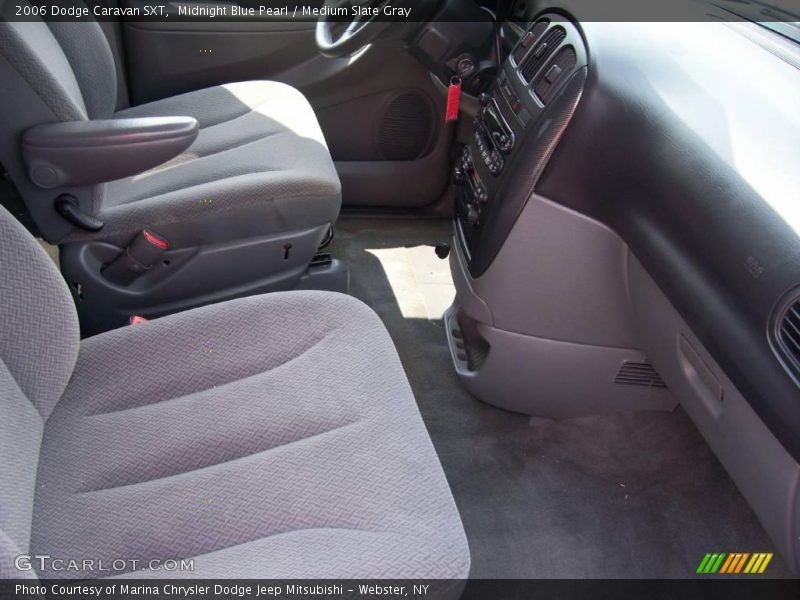 Midnight Blue Pearl / Medium Slate Gray 2006 Dodge Caravan SXT