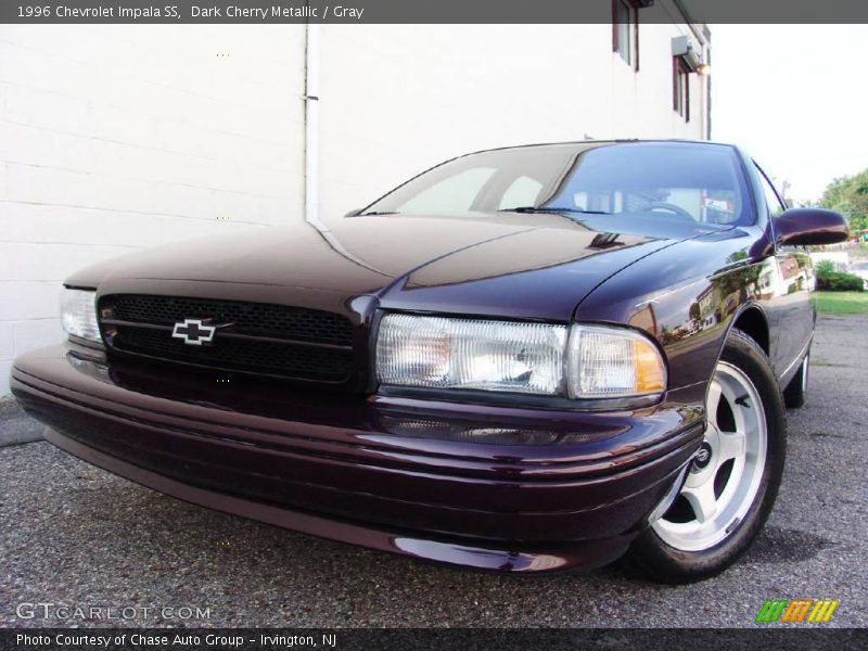 Dark Cherry Metallic / Gray 1996 Chevrolet Impala SS