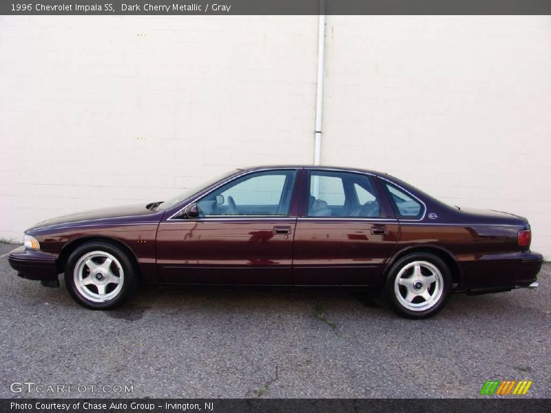 Dark Cherry Metallic / Gray 1996 Chevrolet Impala SS