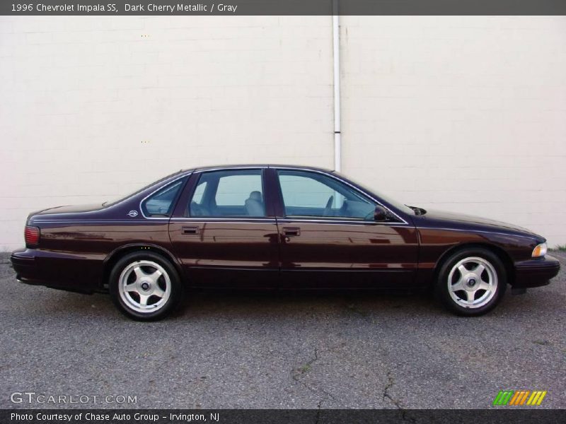 Dark Cherry Metallic / Gray 1996 Chevrolet Impala SS