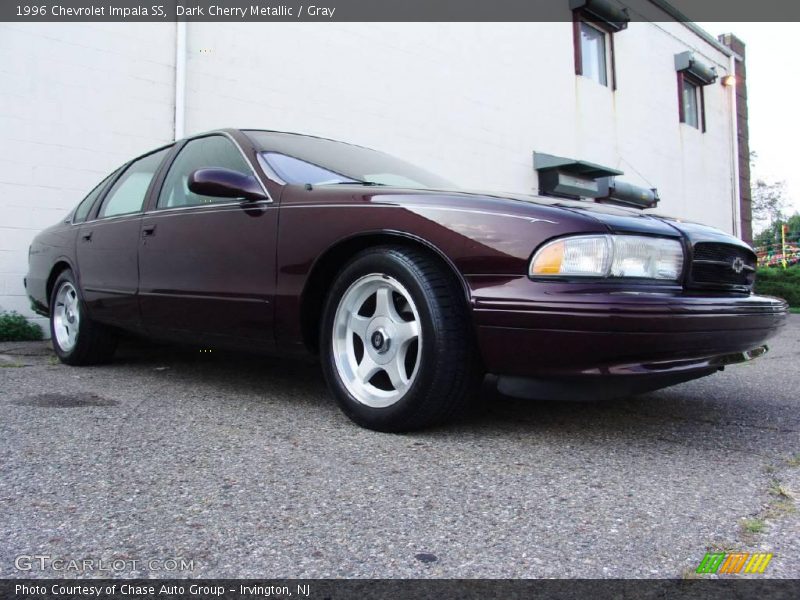 Dark Cherry Metallic / Gray 1996 Chevrolet Impala SS