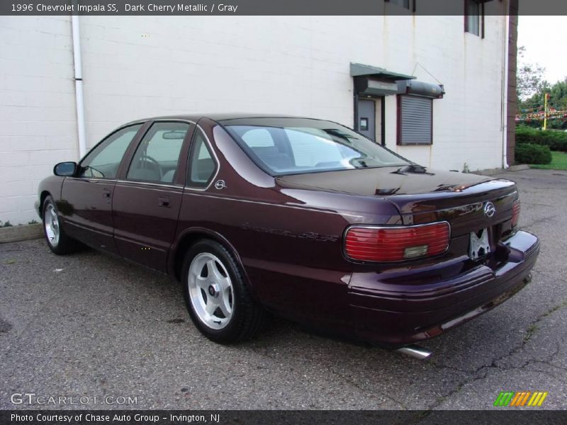 Dark Cherry Metallic / Gray 1996 Chevrolet Impala SS