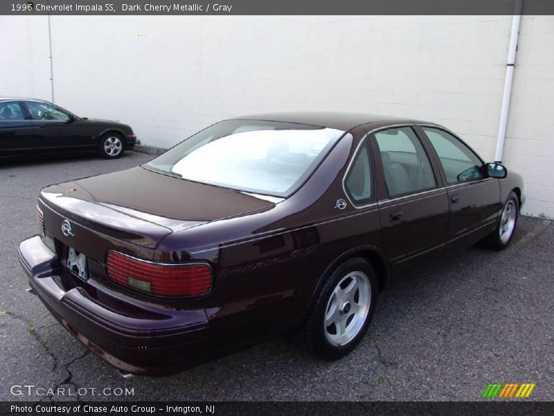 Dark Cherry Metallic / Gray 1996 Chevrolet Impala SS