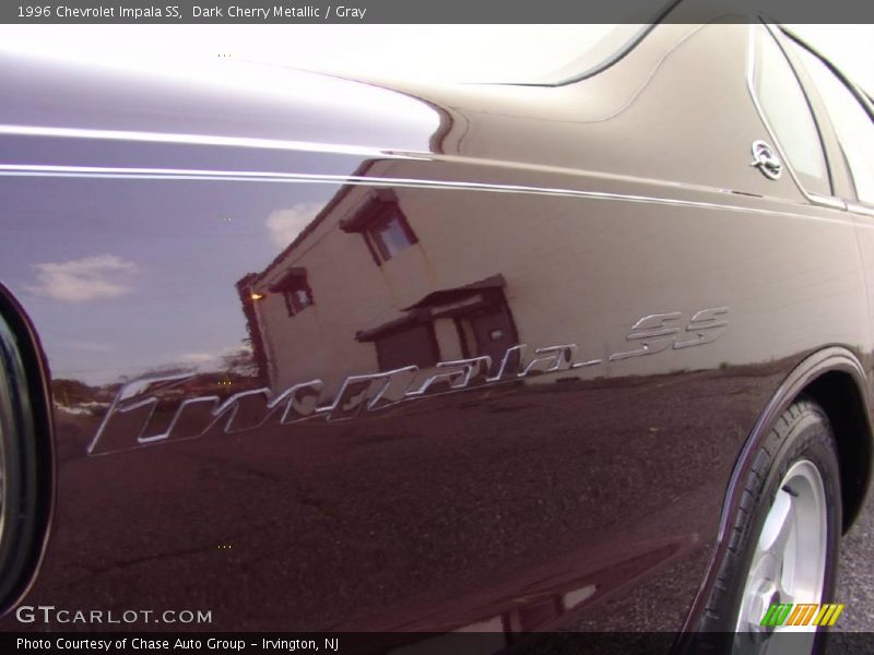 Dark Cherry Metallic / Gray 1996 Chevrolet Impala SS