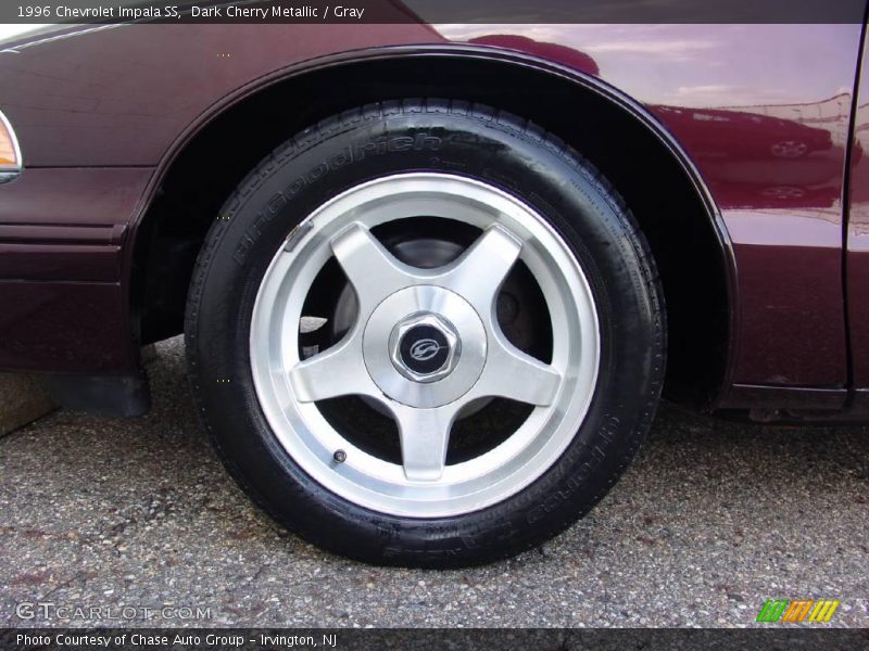 Dark Cherry Metallic / Gray 1996 Chevrolet Impala SS