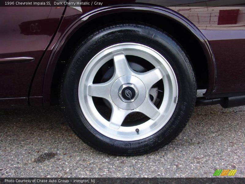Dark Cherry Metallic / Gray 1996 Chevrolet Impala SS