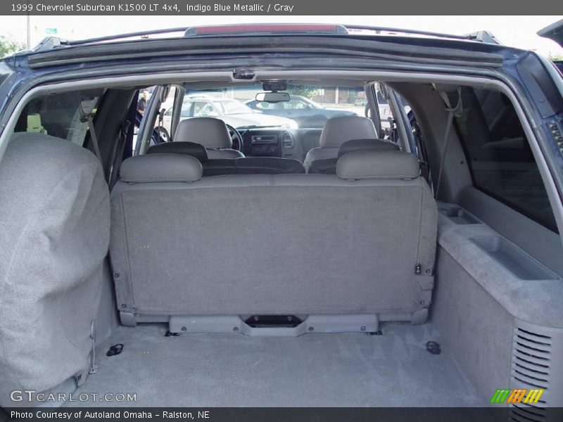 Indigo Blue Metallic / Gray 1999 Chevrolet Suburban K1500 LT 4x4