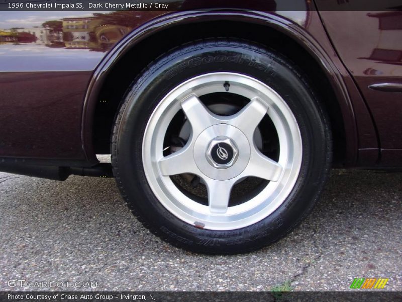 Dark Cherry Metallic / Gray 1996 Chevrolet Impala SS