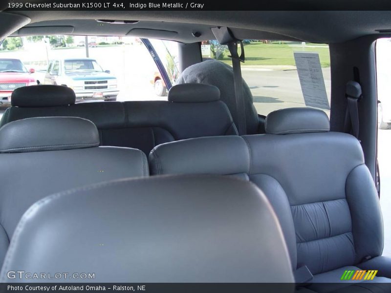 Indigo Blue Metallic / Gray 1999 Chevrolet Suburban K1500 LT 4x4
