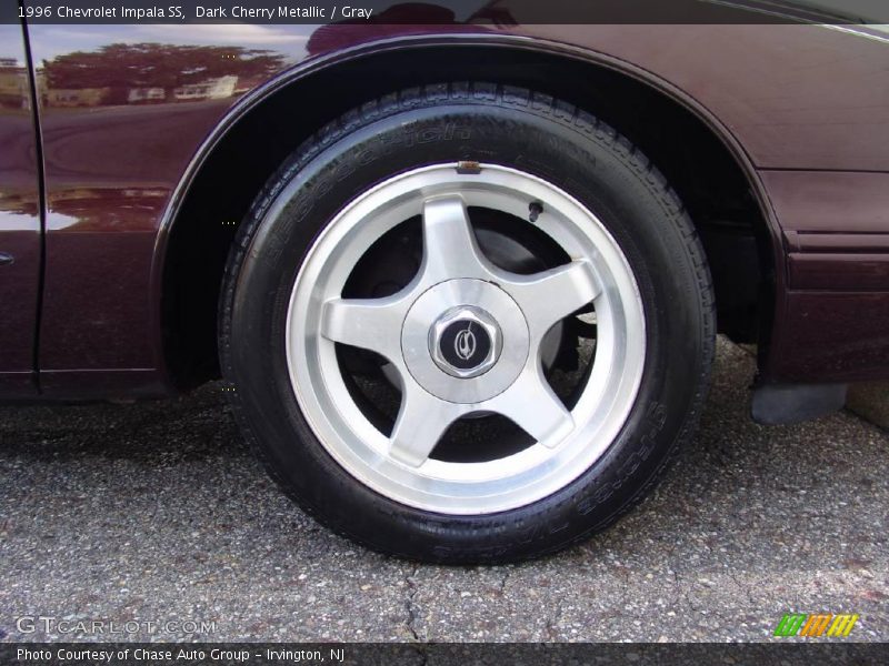 Dark Cherry Metallic / Gray 1996 Chevrolet Impala SS