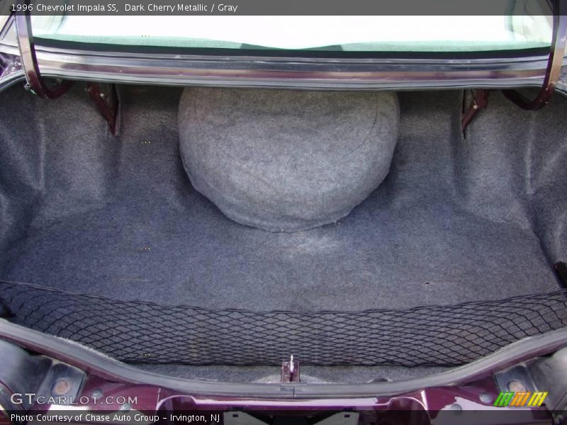 Dark Cherry Metallic / Gray 1996 Chevrolet Impala SS