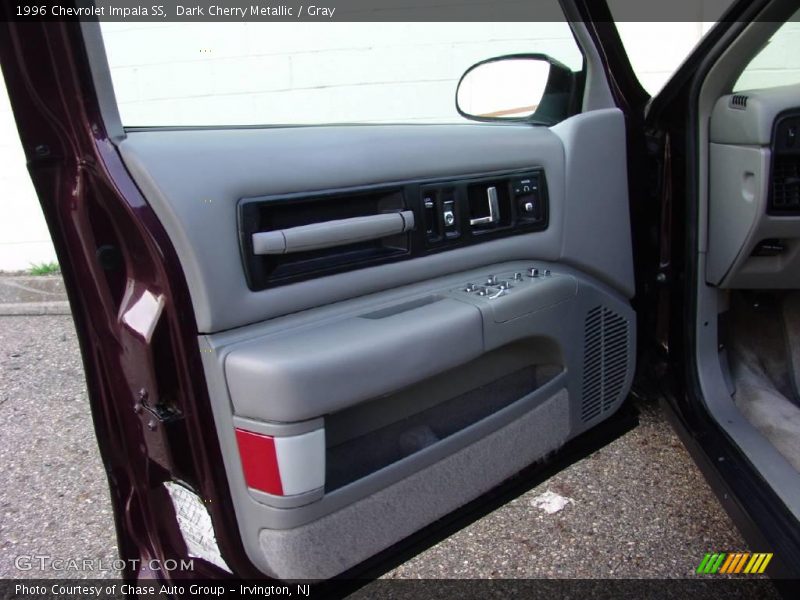 Dark Cherry Metallic / Gray 1996 Chevrolet Impala SS