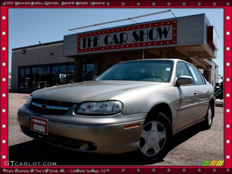 Sandrift Metallic / Neutral 2000 Chevrolet Malibu LS Sedan