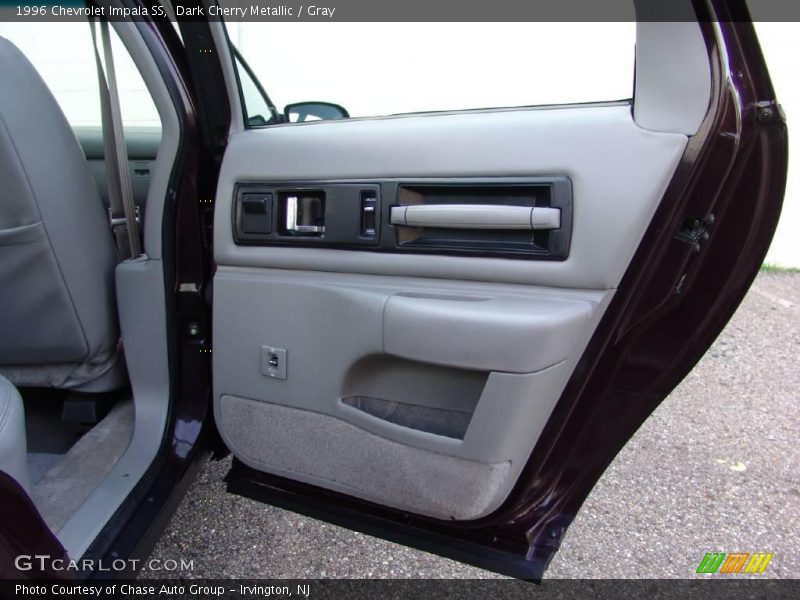 Dark Cherry Metallic / Gray 1996 Chevrolet Impala SS