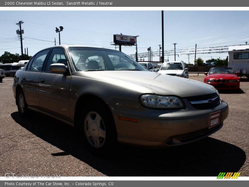 Sandrift Metallic / Neutral 2000 Chevrolet Malibu LS Sedan